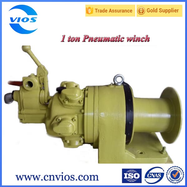 Air operated winch used for gold mining_mining air winch